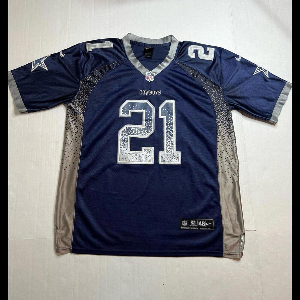 Nike NFL Elliott #21 Dark Blue Jersey‎ - Sz XL